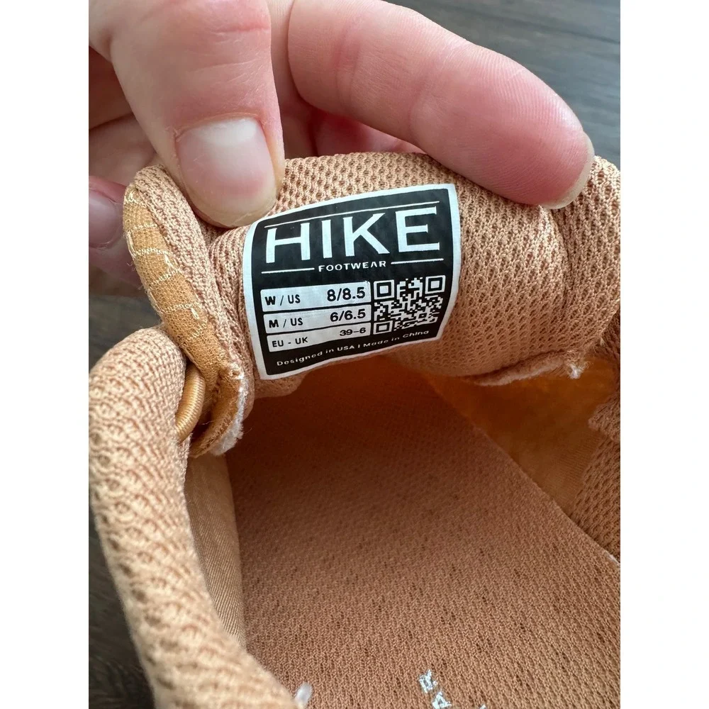 Hike Footwear HF Cloud Barefoot Sneakers Tan Brown Mesh Womens 8-8.5 Mens 6 - Picture 5 of 6